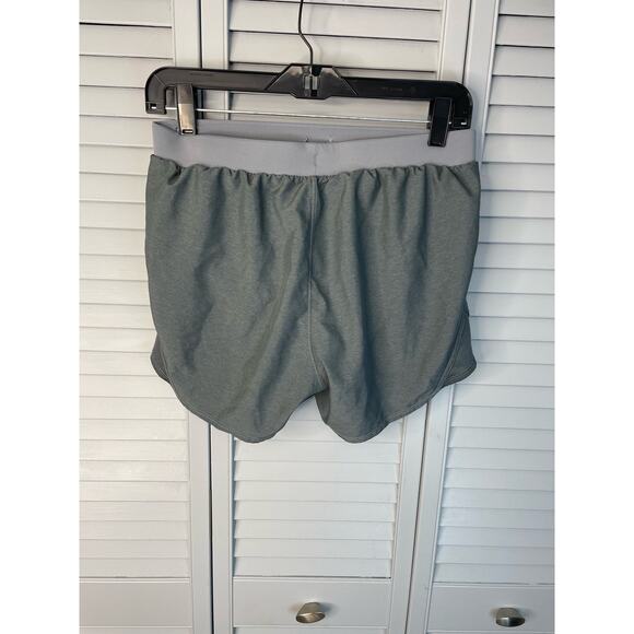 Under Armour light gray loose lined running shorts drawstring women's size small - Picture 4 of 6